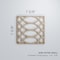 Ekena Millwork Extra Small Montrose Decorative Fretwork Wood Wall Panels, Hickory, 7 3/8"W x 7 3/8"H x 3/8"T WALW08X08X0375MNTHI - alternate 3